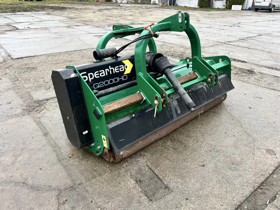 kosiarka bijakowa mulczer spearhead 2m 200cm przód tył sprowadzona