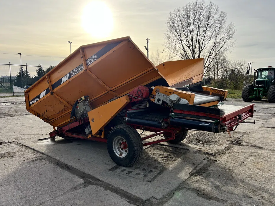 kosz przyjęciowy zasypowy miedema disco 550 sprowadzony po przeglądzie