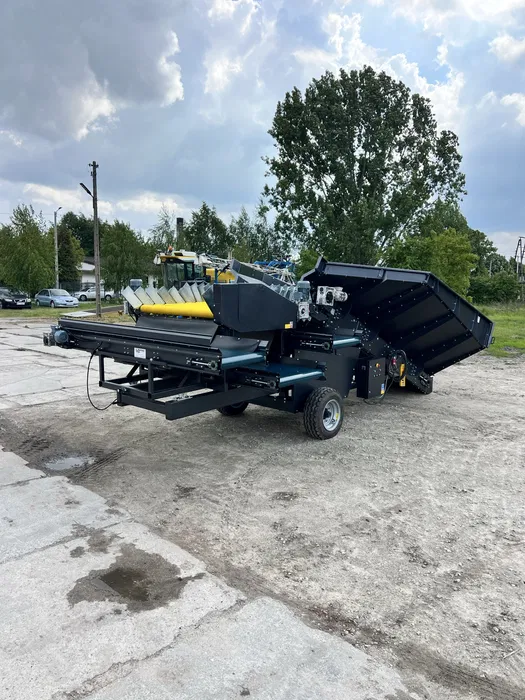 nowy kosz przyjęciowy do warzyw domasz kpm 12 plus 3 taśmy